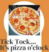 Pizza O'Clock Header