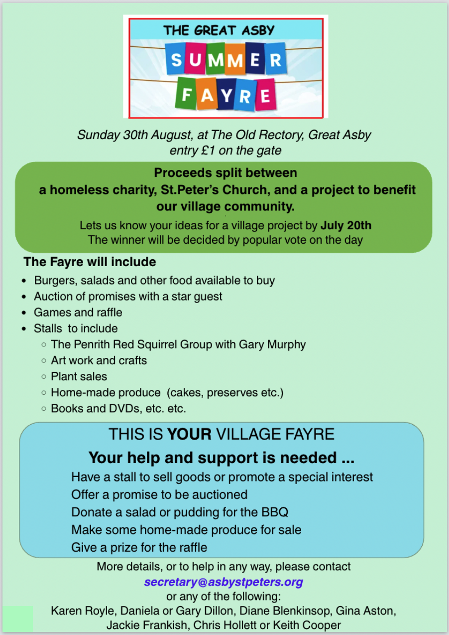 Summer Fayre 2026