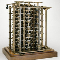 A portion of  Difference Engine No.1, 1832.  Photo: Science Museum.